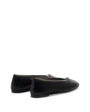 Giuseppe Zanotti オレイン フラット バレエシューズ ブラック - サムネイル3