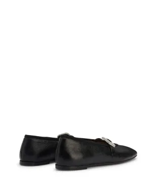 Giuseppe Zanotti Georgia Buckle バレエフラット - サムネイル3