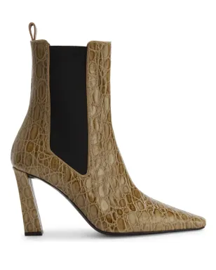 Giuseppe Zanotti 90mm Janieeビートルズ チェルシーブーツ - ニュートラルカラー - サムネイル1