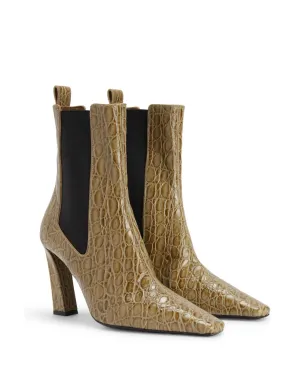 Giuseppe Zanotti 90mm Janieeビートルズ チェルシーブーツ - ニュートラルカラー - サムネイル2