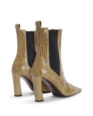 Giuseppe Zanotti 90mm Janieeビートルズ チェルシーブーツ - ニュートラルカラー - サムネイル3