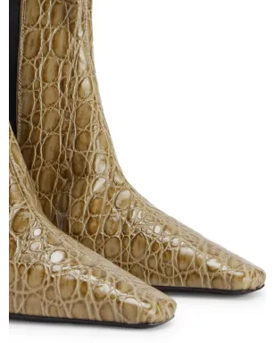 Giuseppe Zanotti 90mm Janieeビートルズ チェルシーブーツ - ニュートラルカラー - サムネイル4