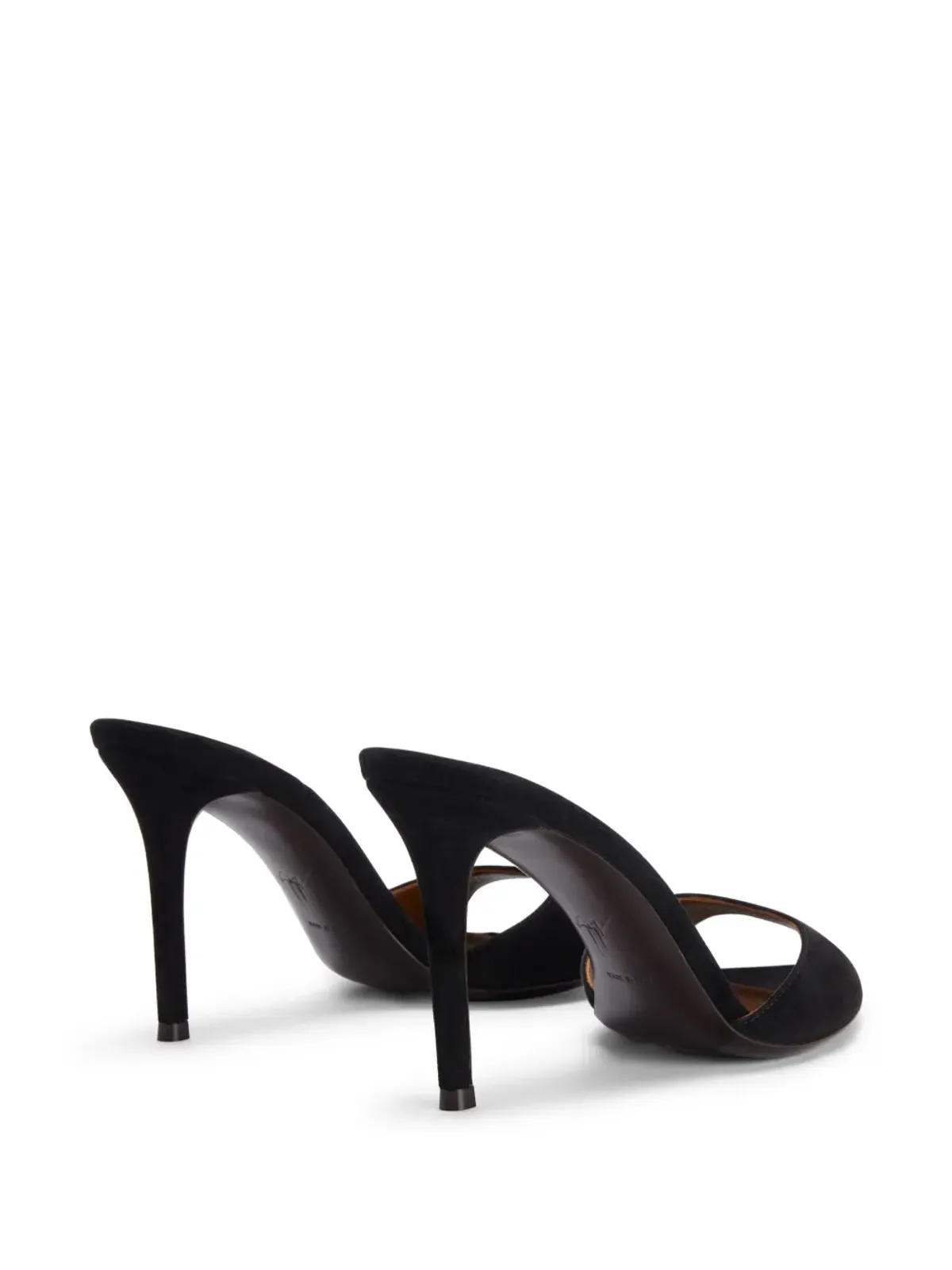 Giuseppe Zanotti イントリゴ ミュール - ブラック - 画像3