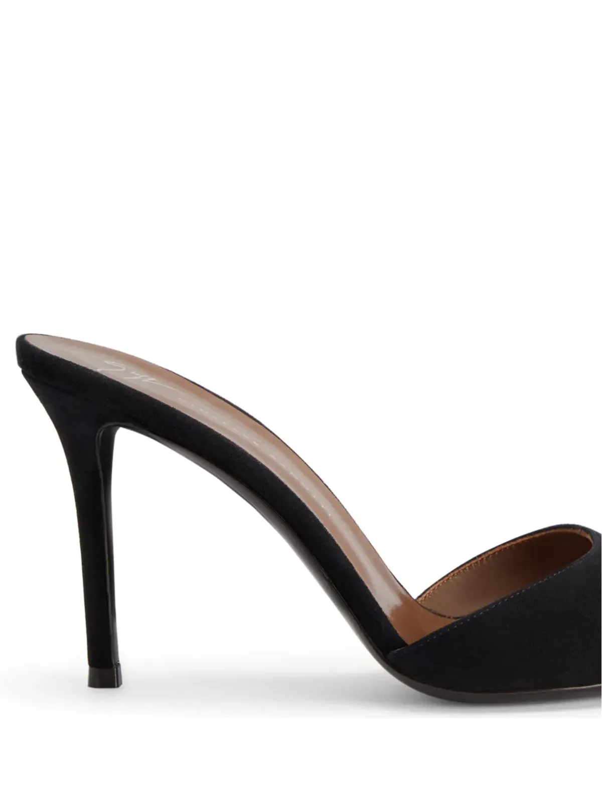 Giuseppe Zanotti イントリゴ ミュール - ブラック - 画像4