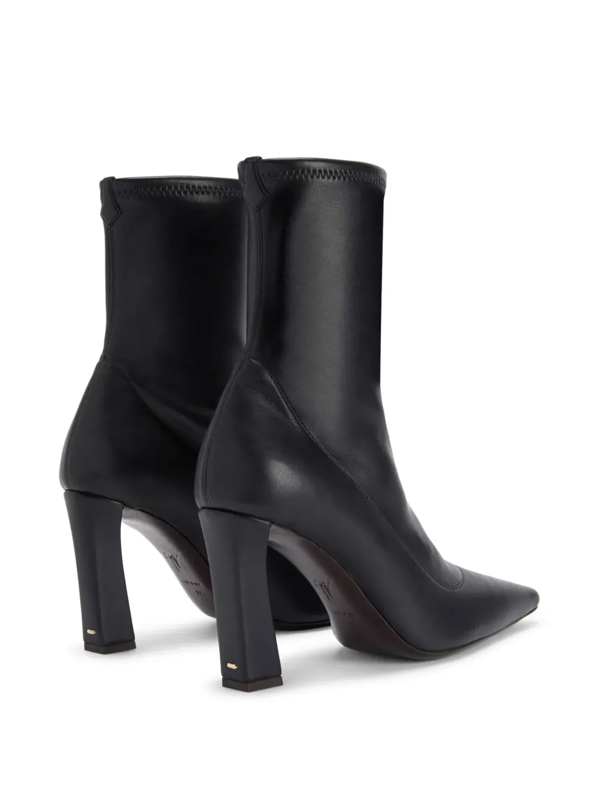 Giuseppe Zanotti Janiee Stretch アンクルブーツ ブラック - 画像3