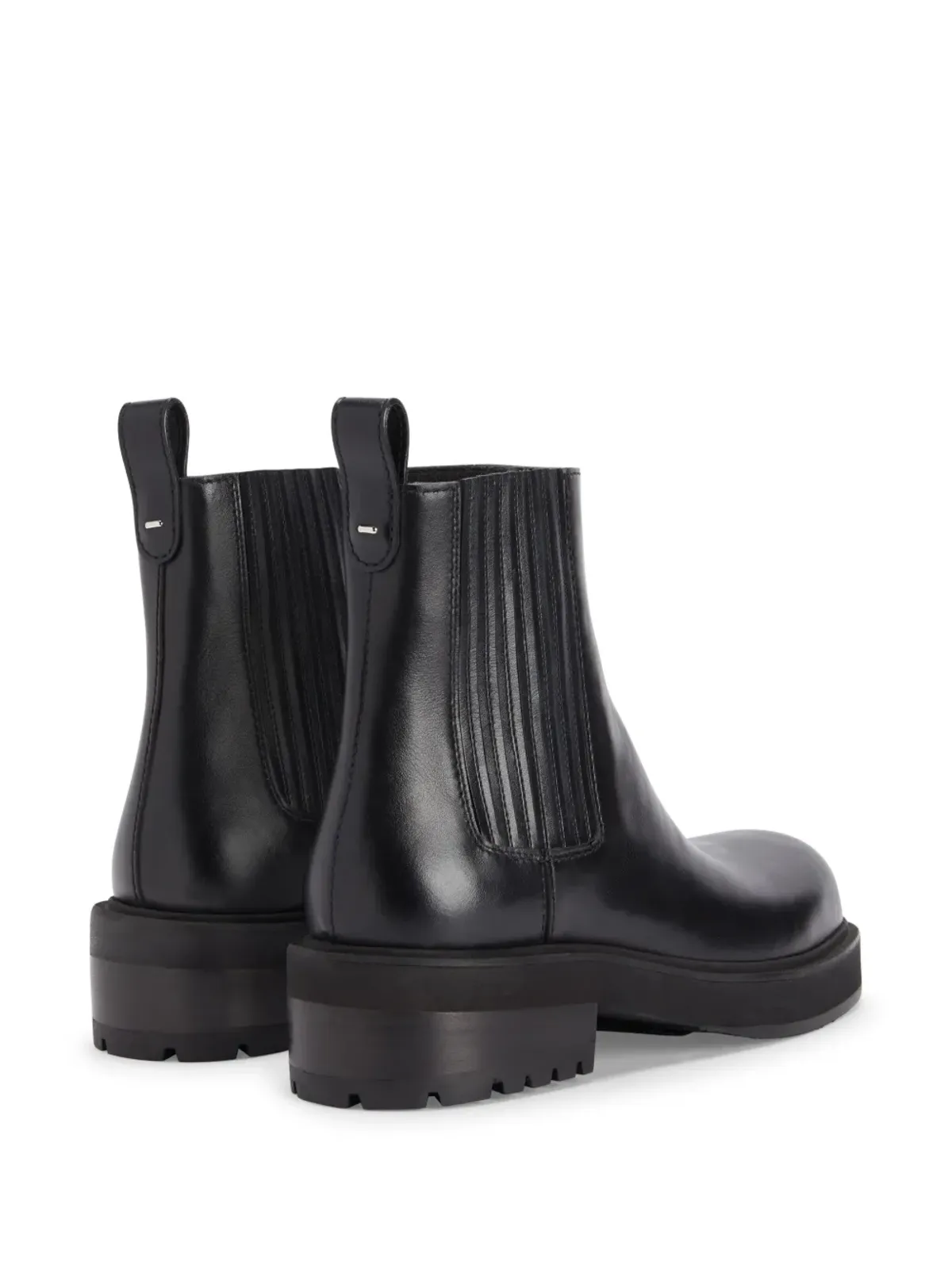 Giuseppe Zanotti ペイエン チェルシー ブーツ ブラック - 画像3