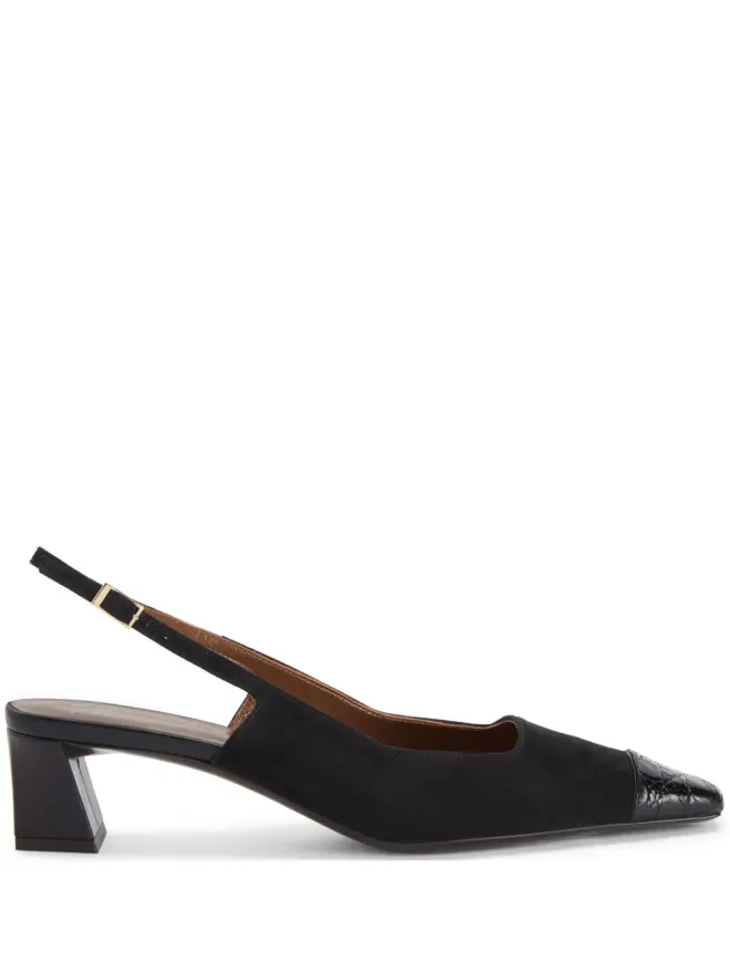 Giuseppe Zanotti Giuseppe Zanotti 45mm Brendha Croco パンプス - ブラックの商品画像