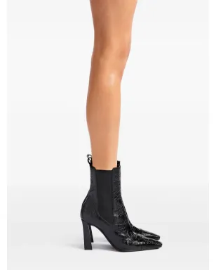 Giuseppe Zanotti Janiee Beatles ブーツ - ブラック - サムネイル4