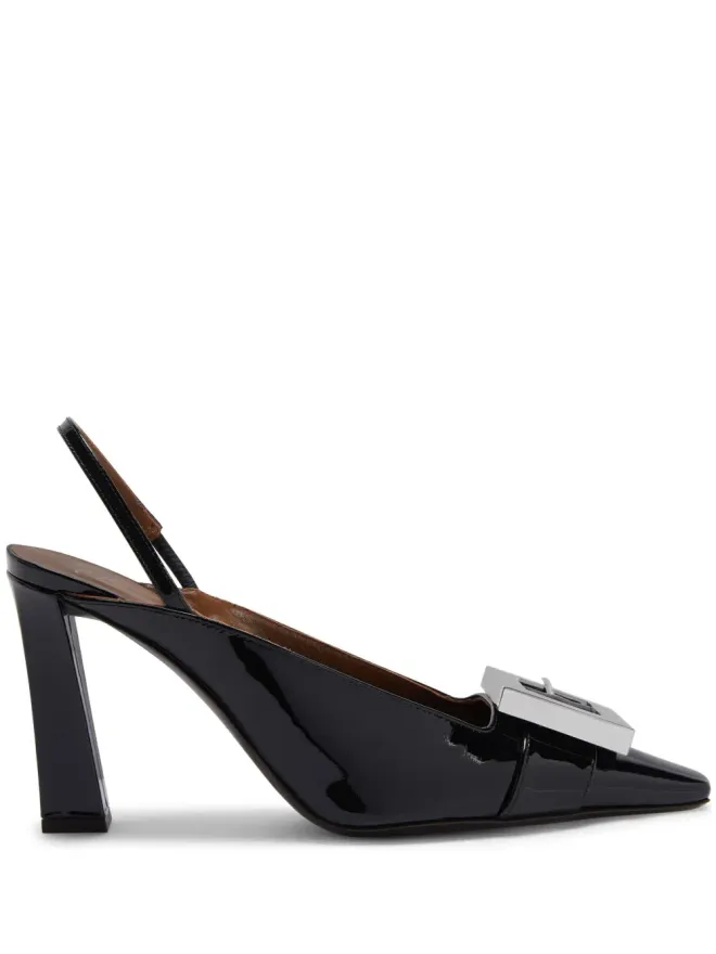 Giuseppe Zanotti Giuseppe Zanotti ブレンダ バックル パンプス 45mmヒール - ブラックの商品画像