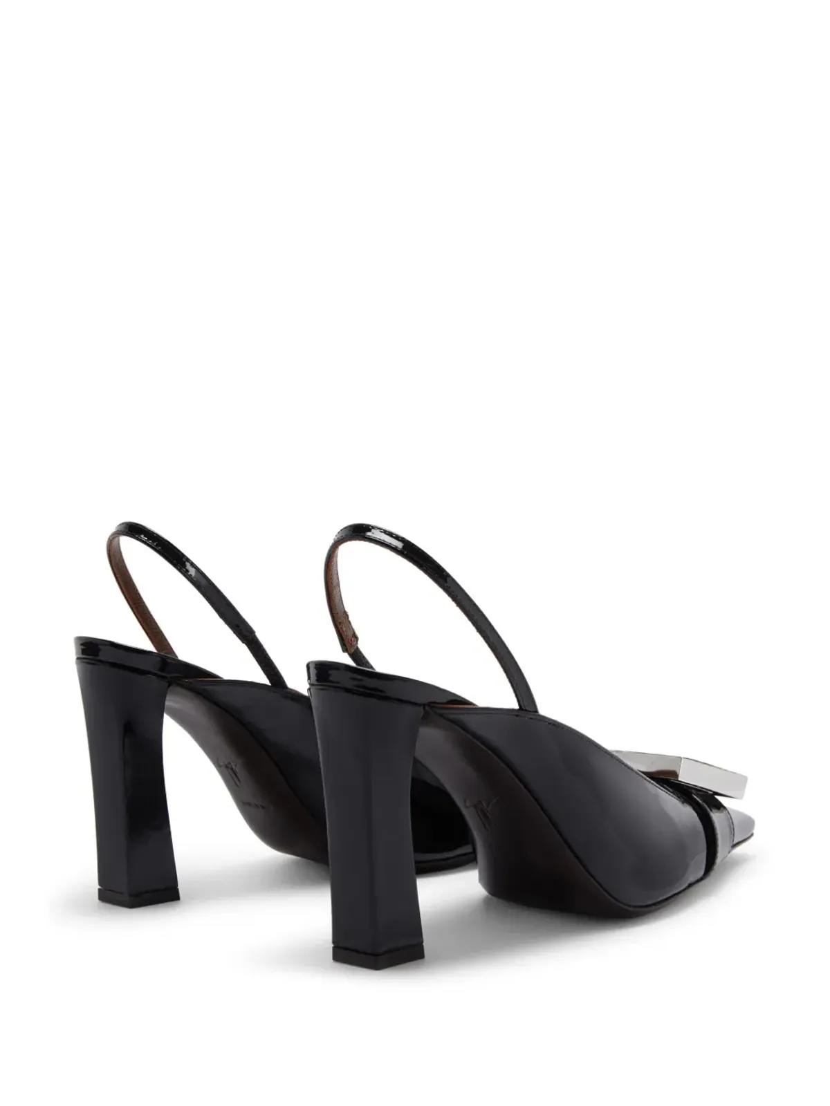 Giuseppe Zanotti ブレンダ バックル パンプス 45mmヒール - ブラック - 画像3