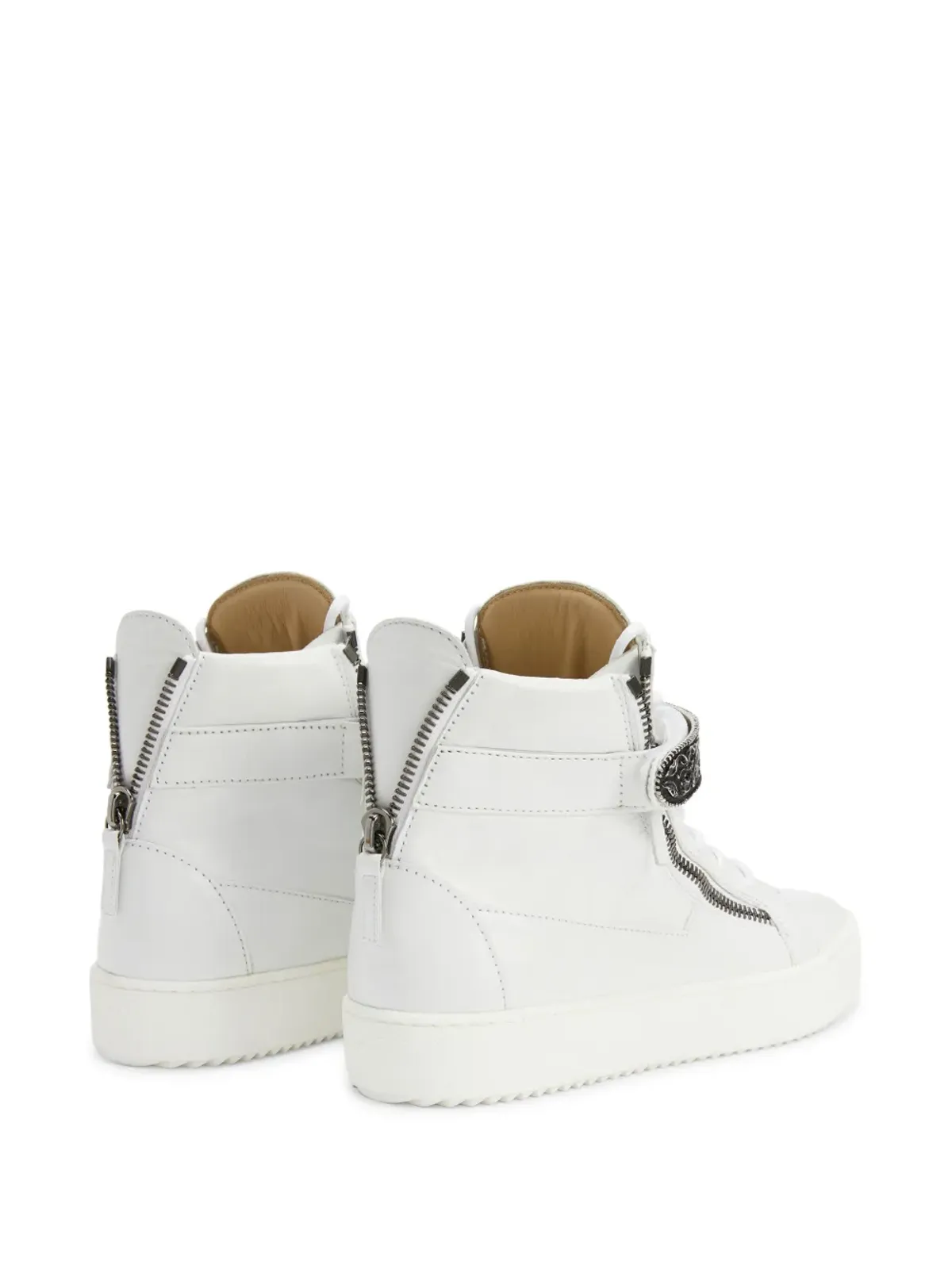 Giuseppe Zanotti コビー デラックス ハイトップスニーカー - ホワイト - 画像3