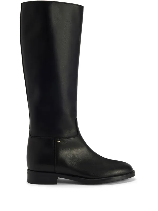 Giuseppe Zanotti Giuseppe Zanotti Nourine レザー ミッドカーフブーツ - ブラックの商品画像