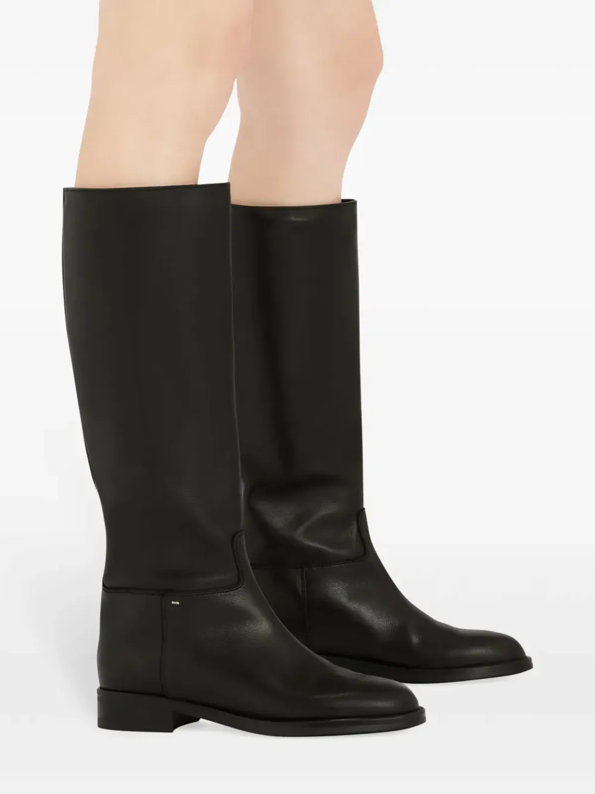 Giuseppe Zanotti Nourine レザー ミッドカーフブーツ - ブラック - 画像5