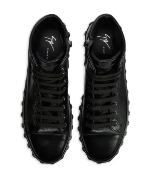 Giuseppe Zanotti GZ-City レザー ハイトップ スニーカー - サムネイル4