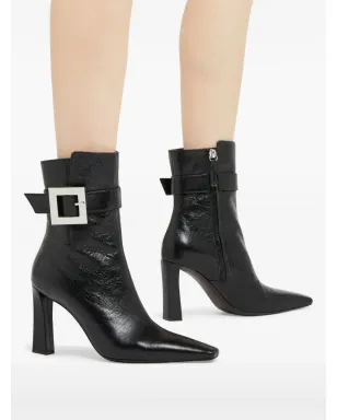 Giuseppe Zanotti 90mm Seattle ブーティ バックル ブーツ - サムネイル5
