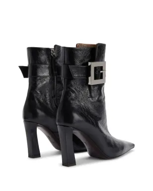 Giuseppe Zanotti 90mm Seattle ブーティ バックル ブーツ - サムネイル3