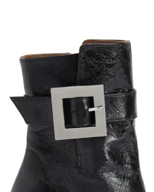 Giuseppe Zanotti 90mm Seattle ブーティ バックル ブーツ - サムネイル4