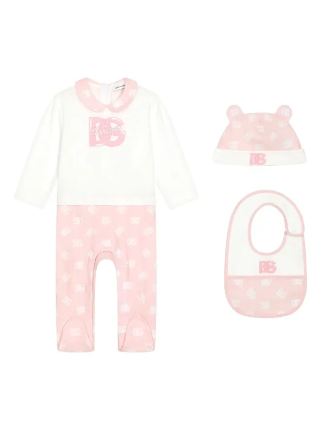 Dolce & Gabbana Kids Dolce & Gabbana Kids ロゴプリント ギフトセット - ホワイトの商品画像