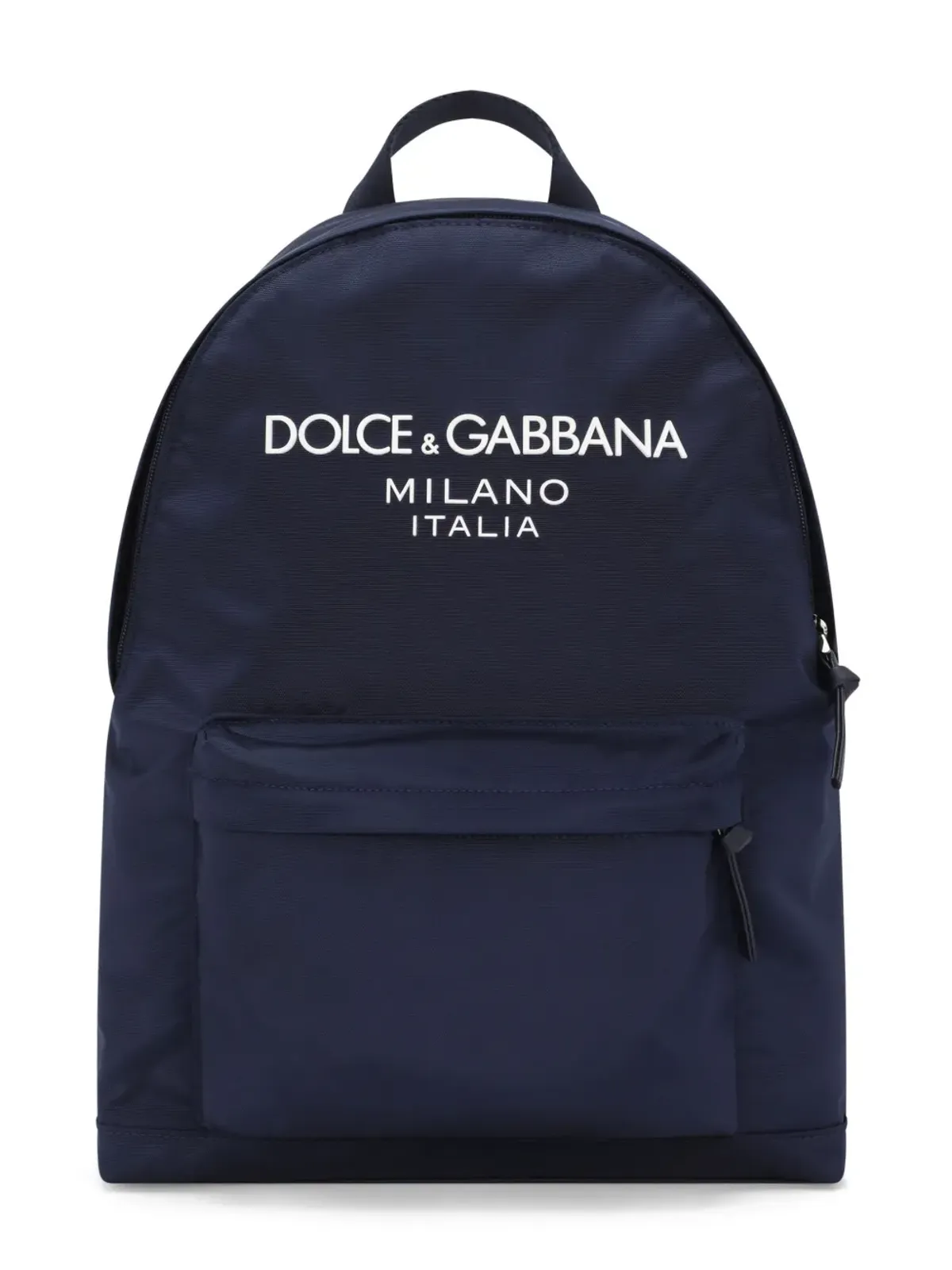 Dolce & Gabbana Kids ロゴプリント バックパック - ブルー - 画像1