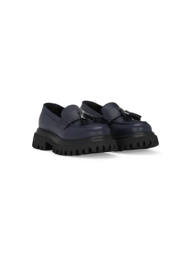 Dolce & Gabbana Kids ビンテージ Dolce & Gabbana Kids タッセル付きローファー - ブルーの商品画像