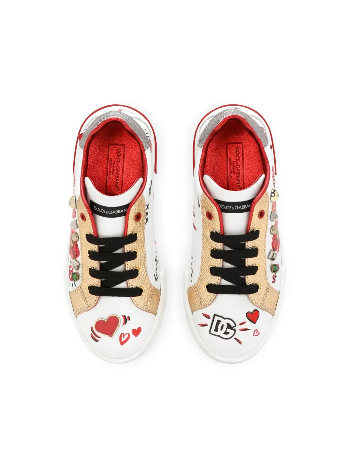 Dolce & Gabbana Kids Portofino Light スニーカー - 画像4