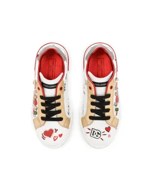 Dolce & Gabbana Kids Portofino Light スニーカー - サムネイル4