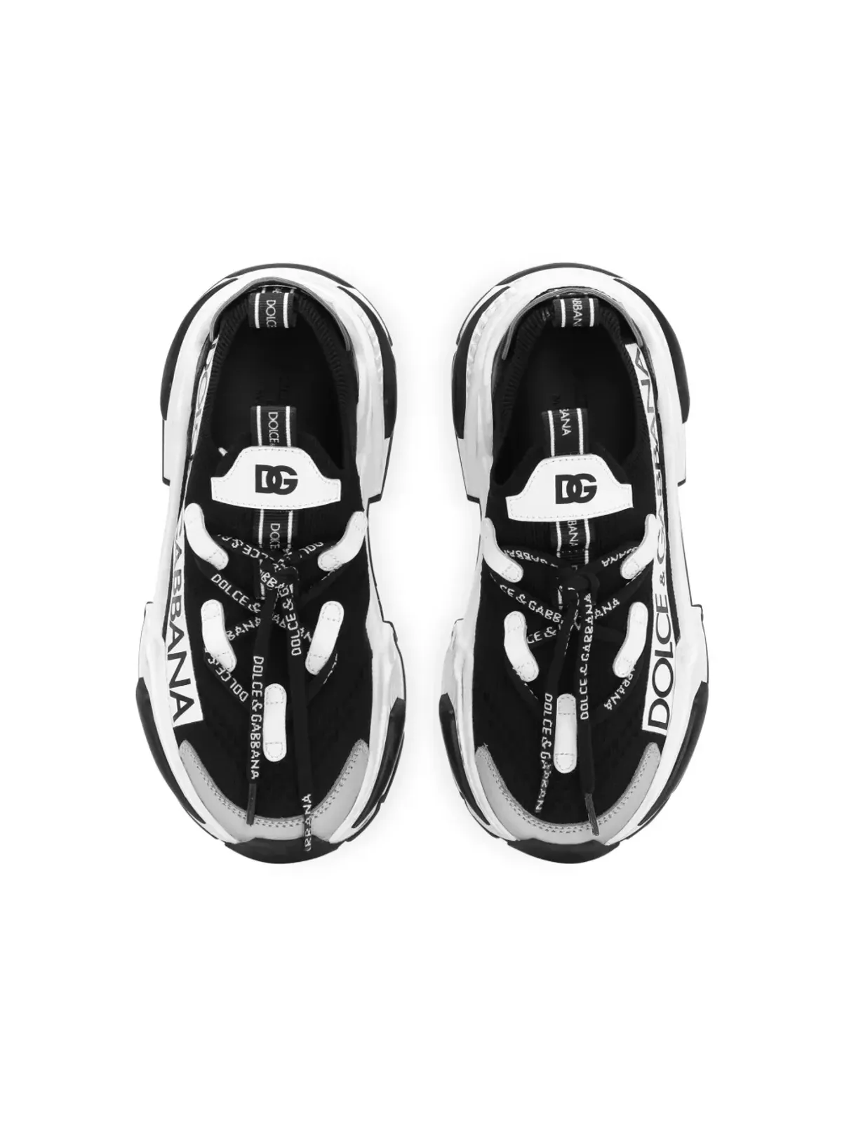 Dolce & Gabbana Kids Airmaster スニーカー - ブラック - 画像4