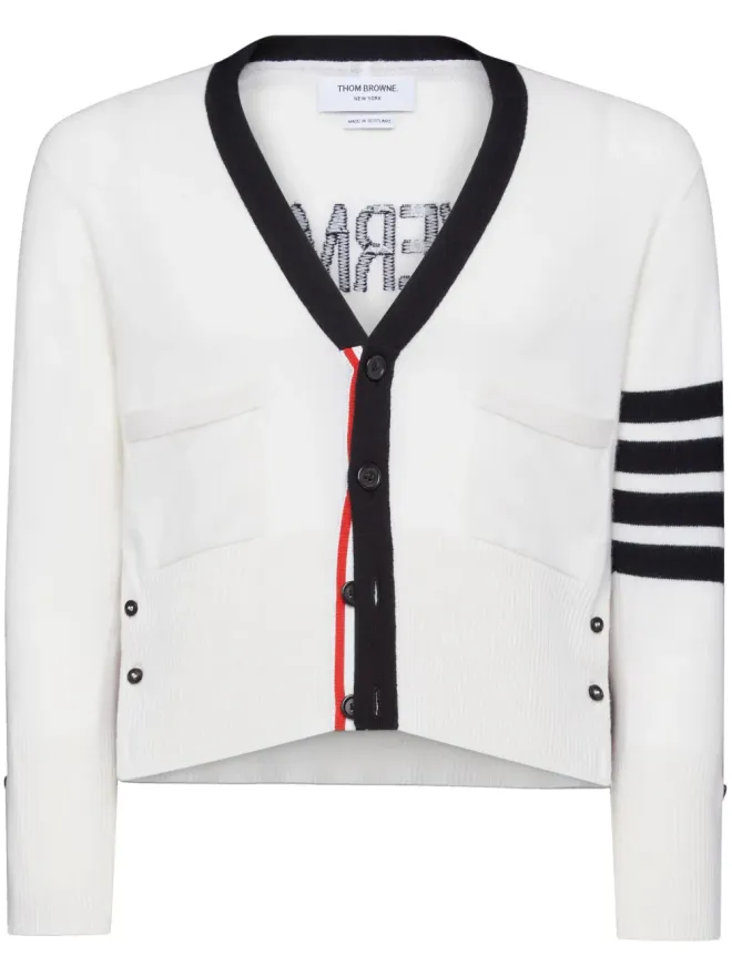 Thom Browne Thom Browne ストライプ柄カーディガンの商品画像