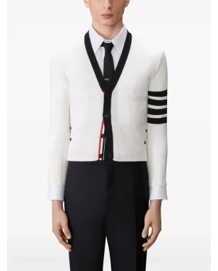 Thom Browne ストライプ柄カーディガン - サムネイル4
