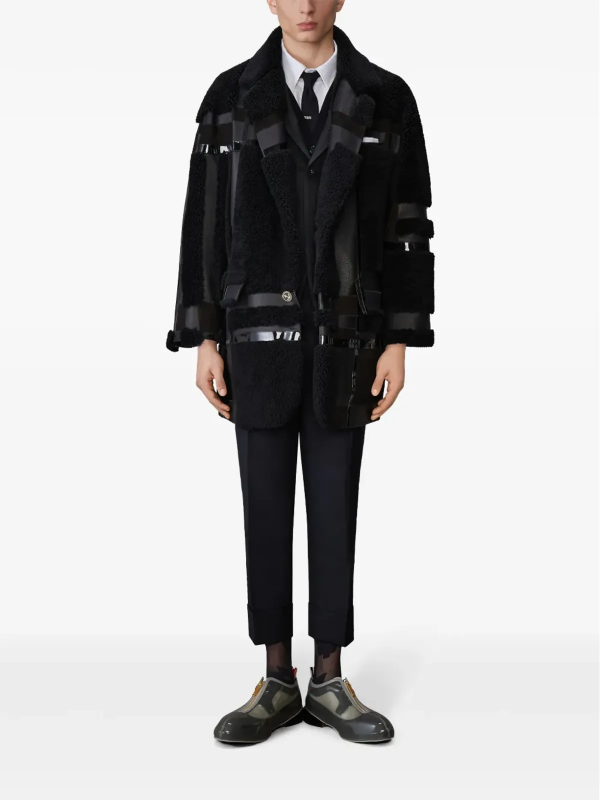 Thom Browne シアリングジャケット - ブラック - 画像2