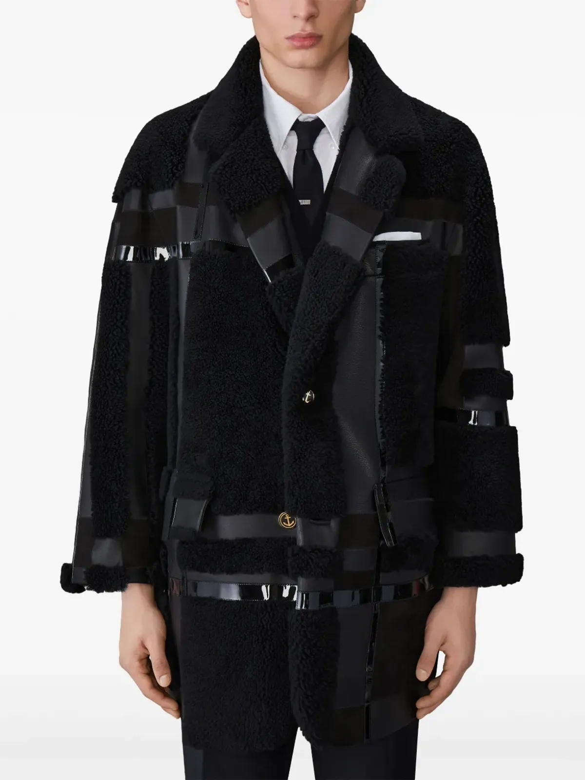 Thom Browne シアリングジャケット - ブラック - 画像3