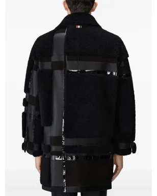 Thom Browne シアリングジャケット - ブラック - サムネイル4