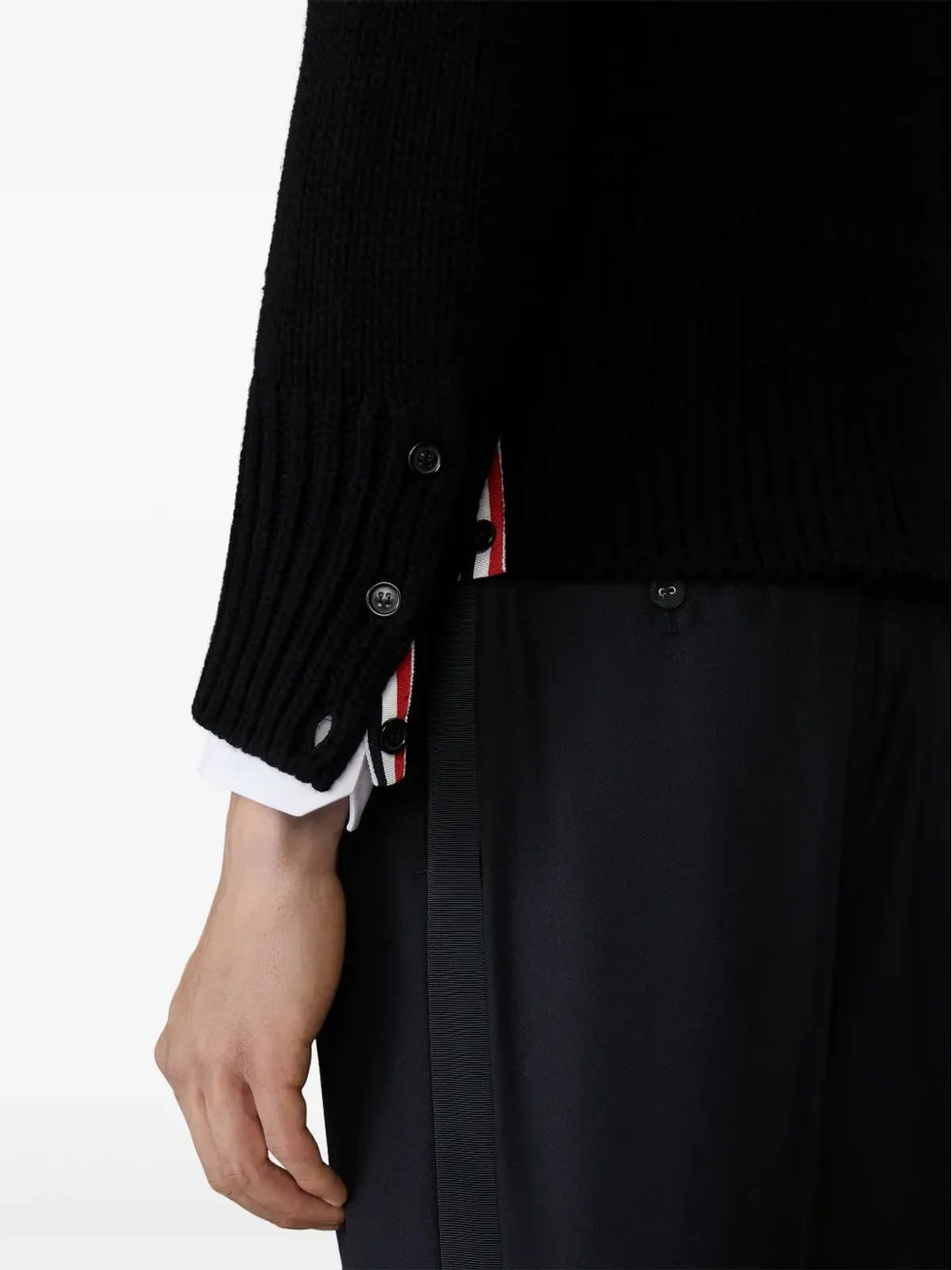Thom Browne スローガンプリント セーター - 画像5