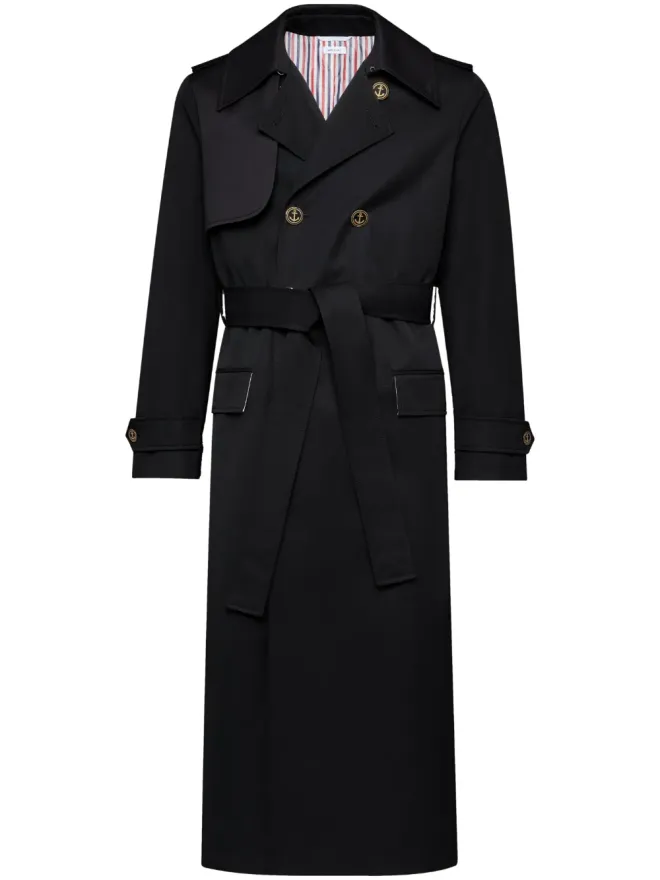Thom Browne Thom Browne ダブルブレスト トレンチコートの商品画像