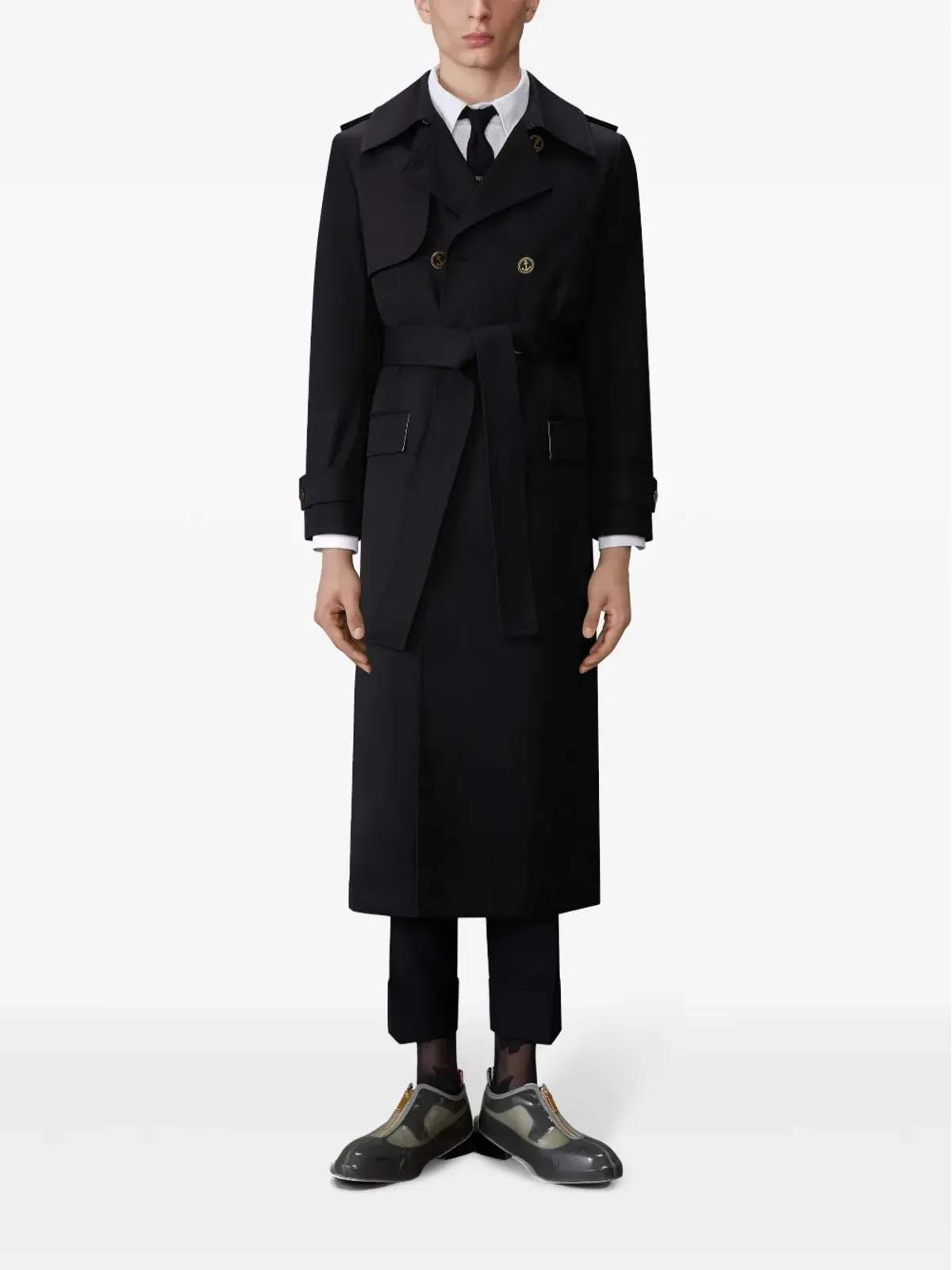 Thom Browne ダブルブレスト トレンチコート - 画像3