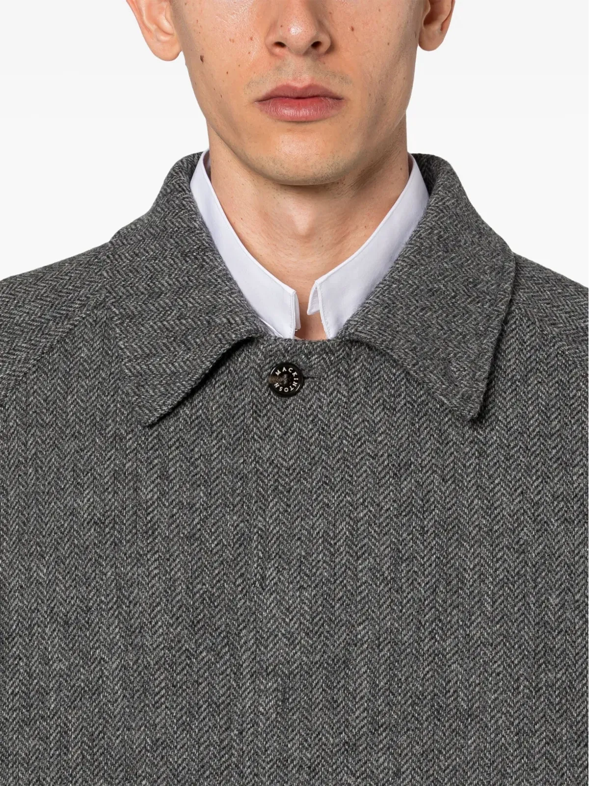 Mackintosh ベルフォード ウールコート - Grey - 画像5
