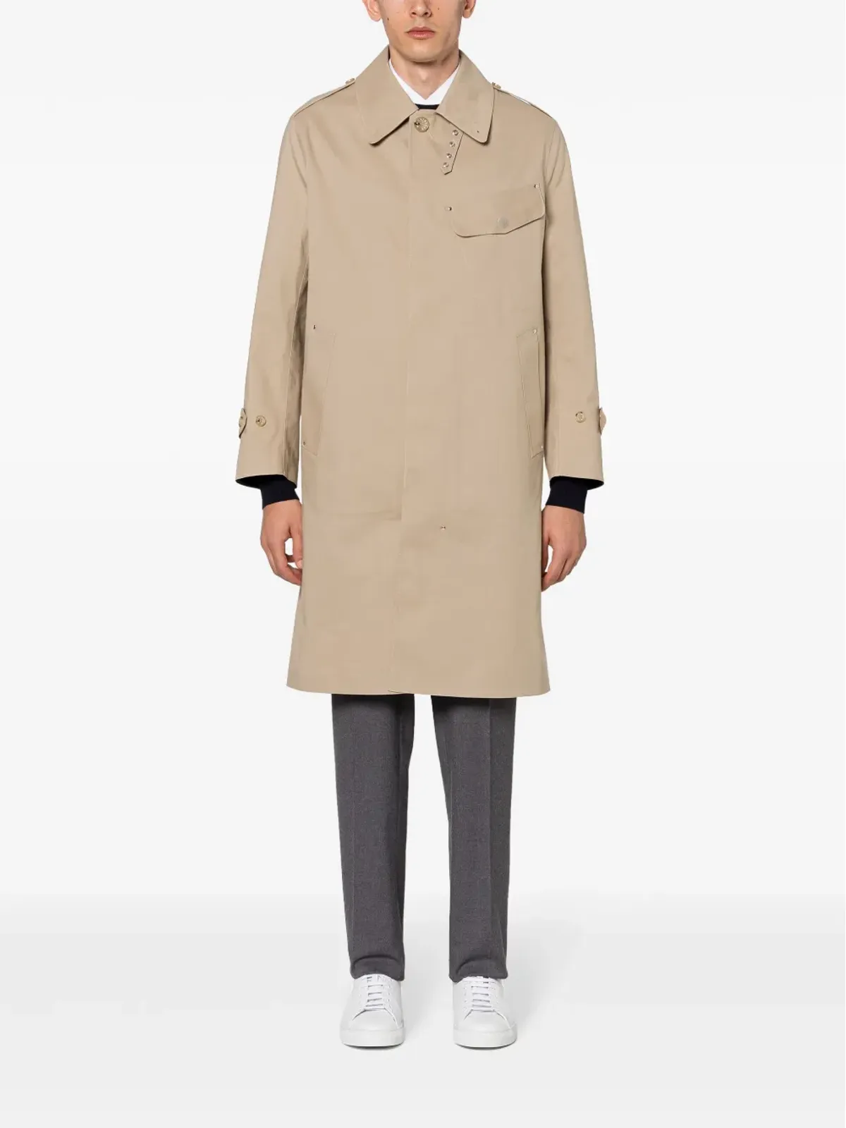 Mackintosh ギルストン シングルブレストコート - 画像2