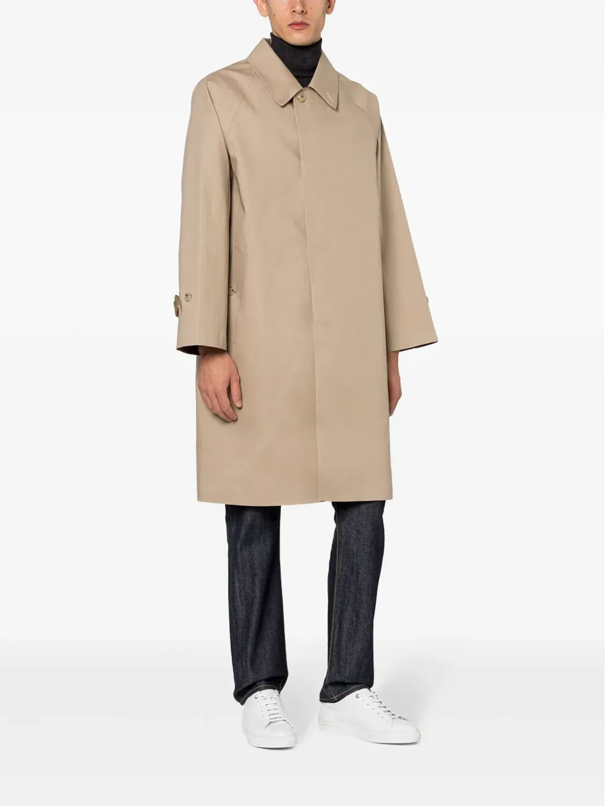 Mackintosh Lauder シングルブレストコート - 画像3