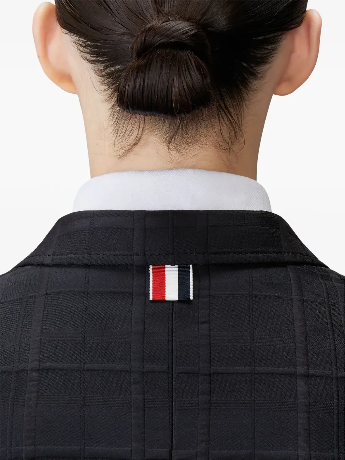 Thom Browne レイヤードジャケット ブラック - 画像5