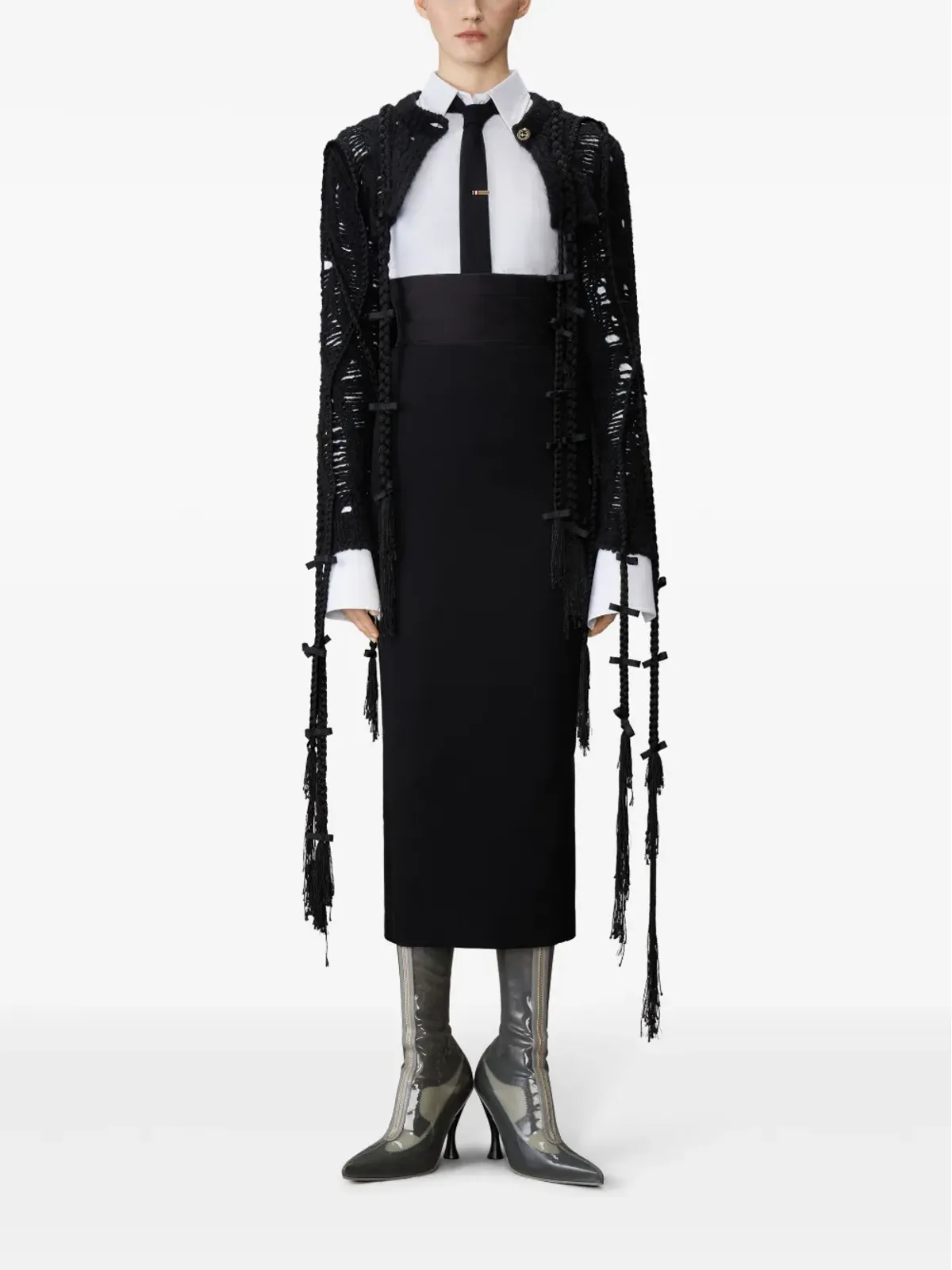 Thom Browne ウールホブルスカート - 画像2