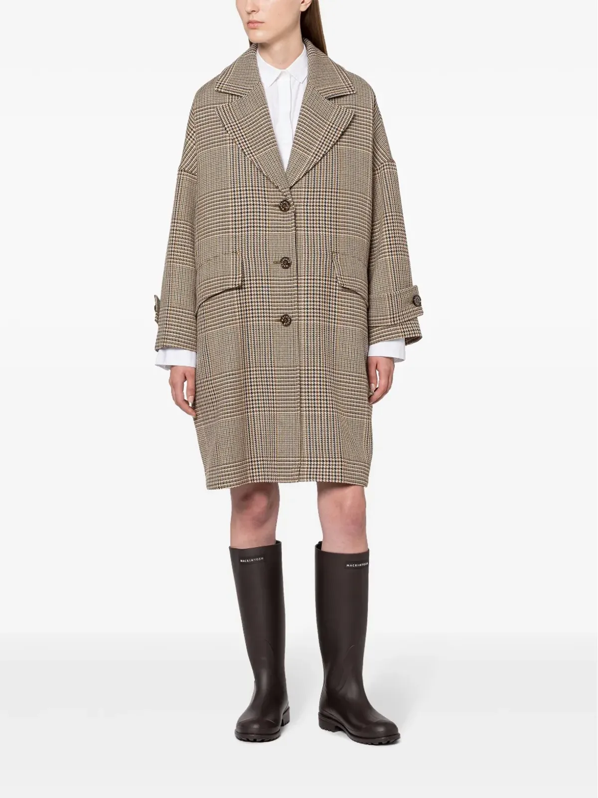 Mackintosh Humbie Chester coat - Neutrals - 画像2