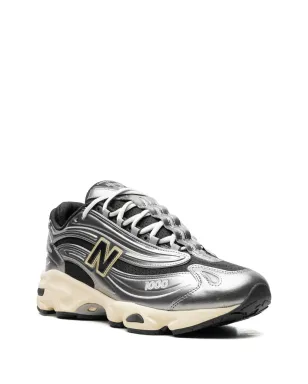 New Balance 1000 メタリック スニーカー - シルバー - サムネイル2