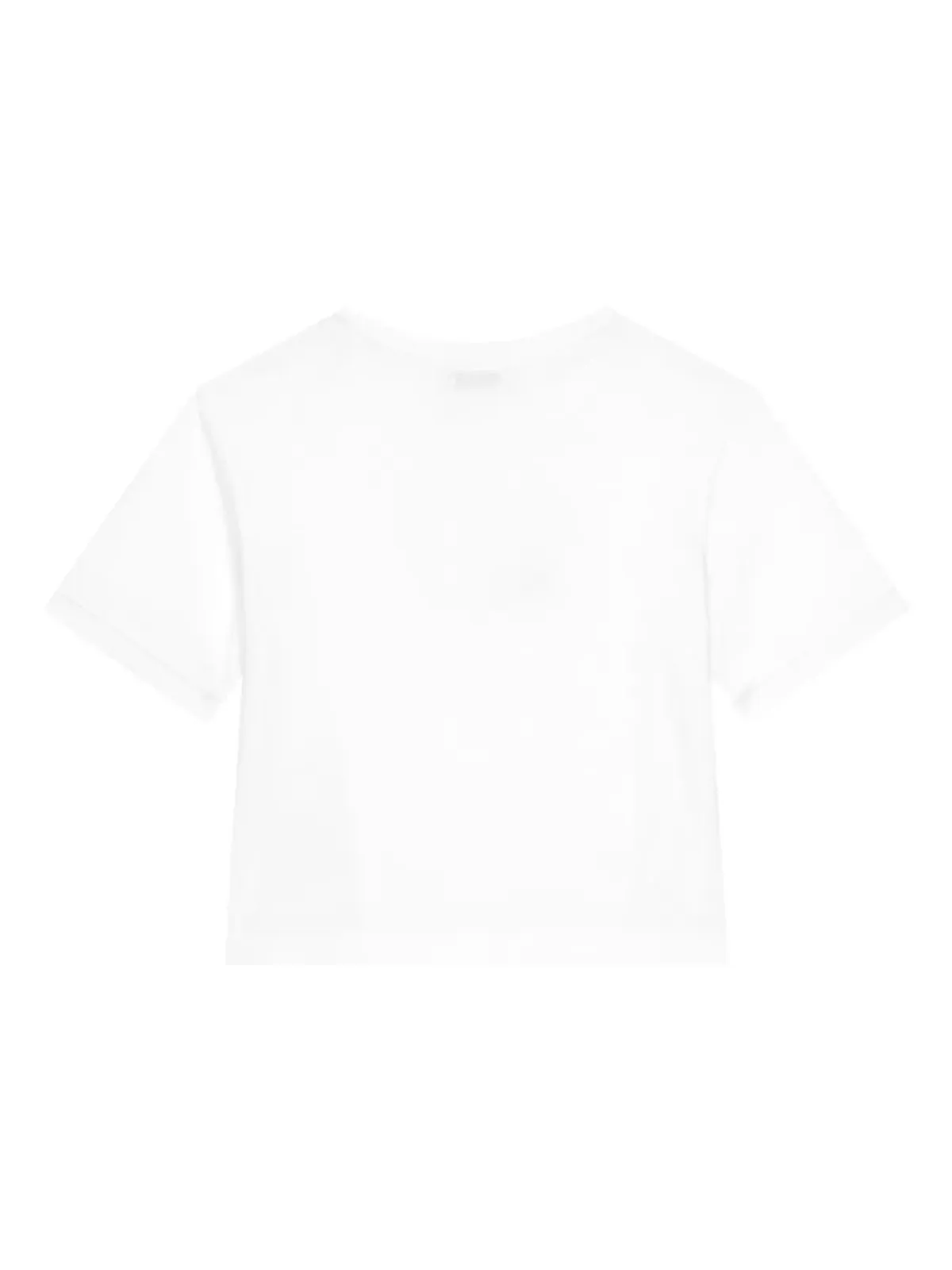 Dolce & Gabbana Kids ラインストーンロゴTシャツ - ホワイト - 画像2