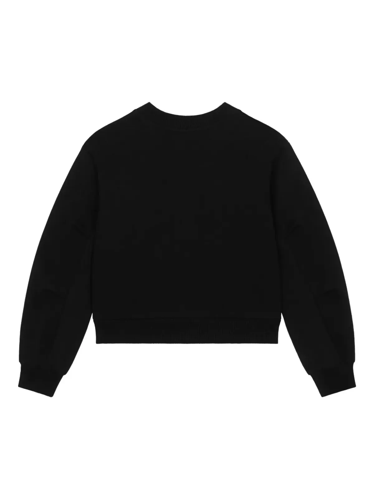 Dolce & Gabbana Kids フローラルディテール スウェットシャツ - ブラック - 画像2