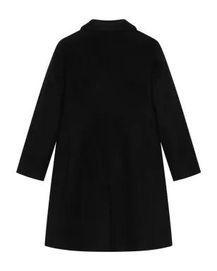 Dolce & Gabbana Kids DGボタン付きシングルブレスト ウールコート ブラック - サムネイル2