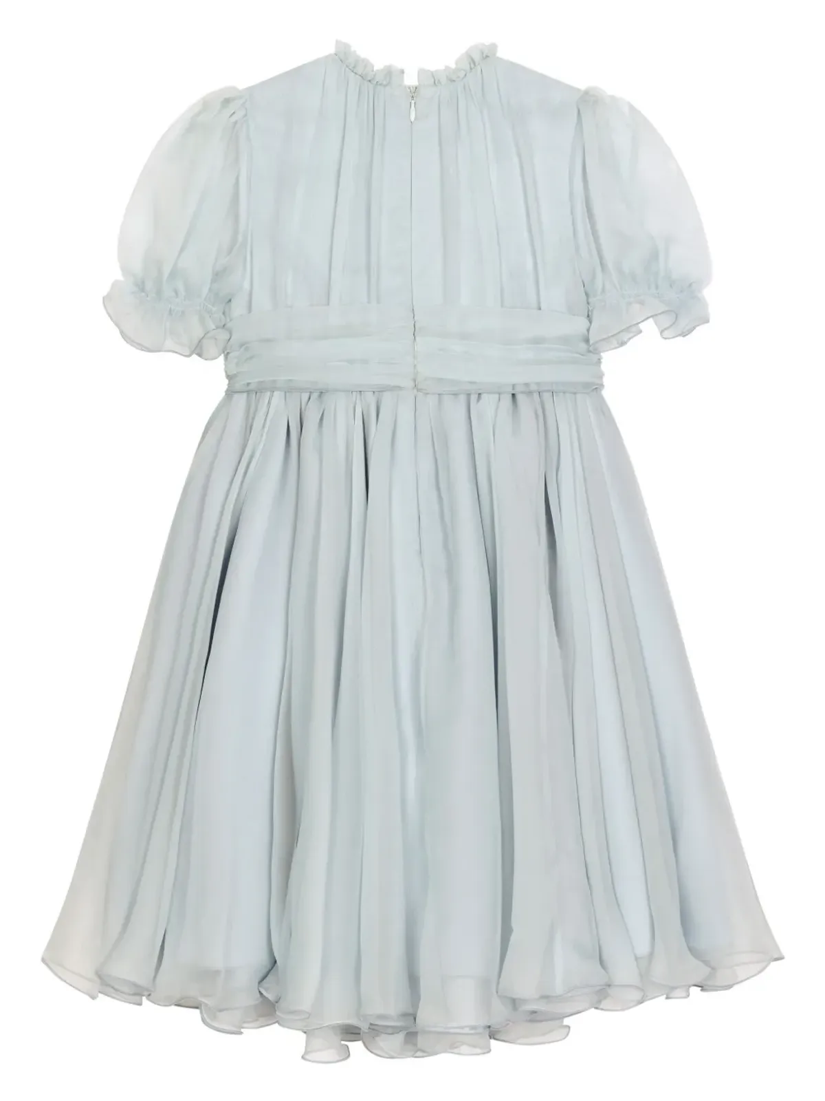 Dolce & Gabbana Kids シフォン 3Dフラワードレス - 画像2