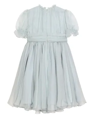 Dolce & Gabbana Kids シフォン 3Dフラワードレス - サムネイル2