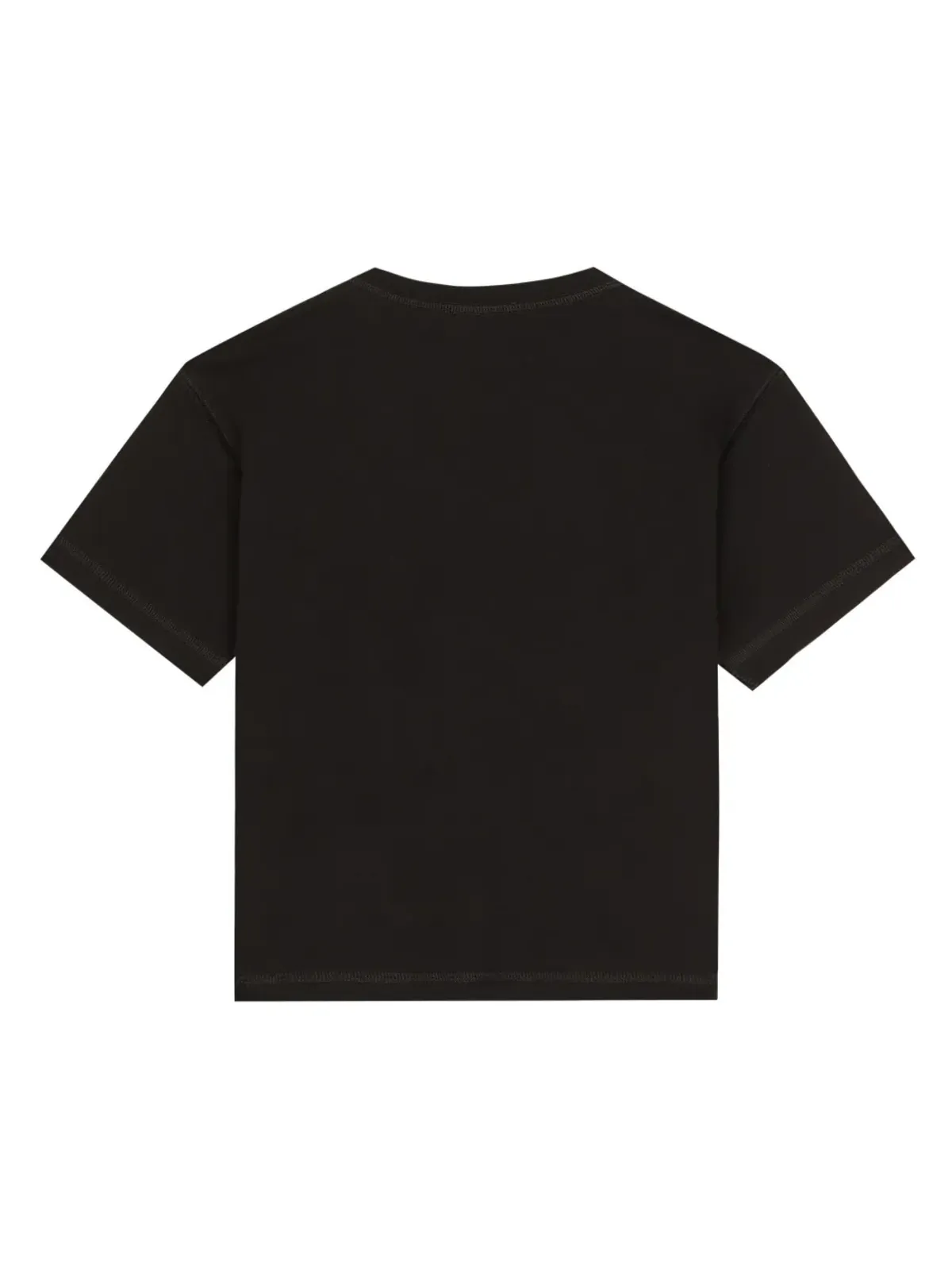 Dolce & Gabbana Kids DG刺繍入りTシャツ ブラック - 画像2