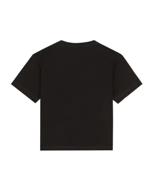 Dolce & Gabbana Kids DG刺繍入りTシャツ ブラック - サムネイル2