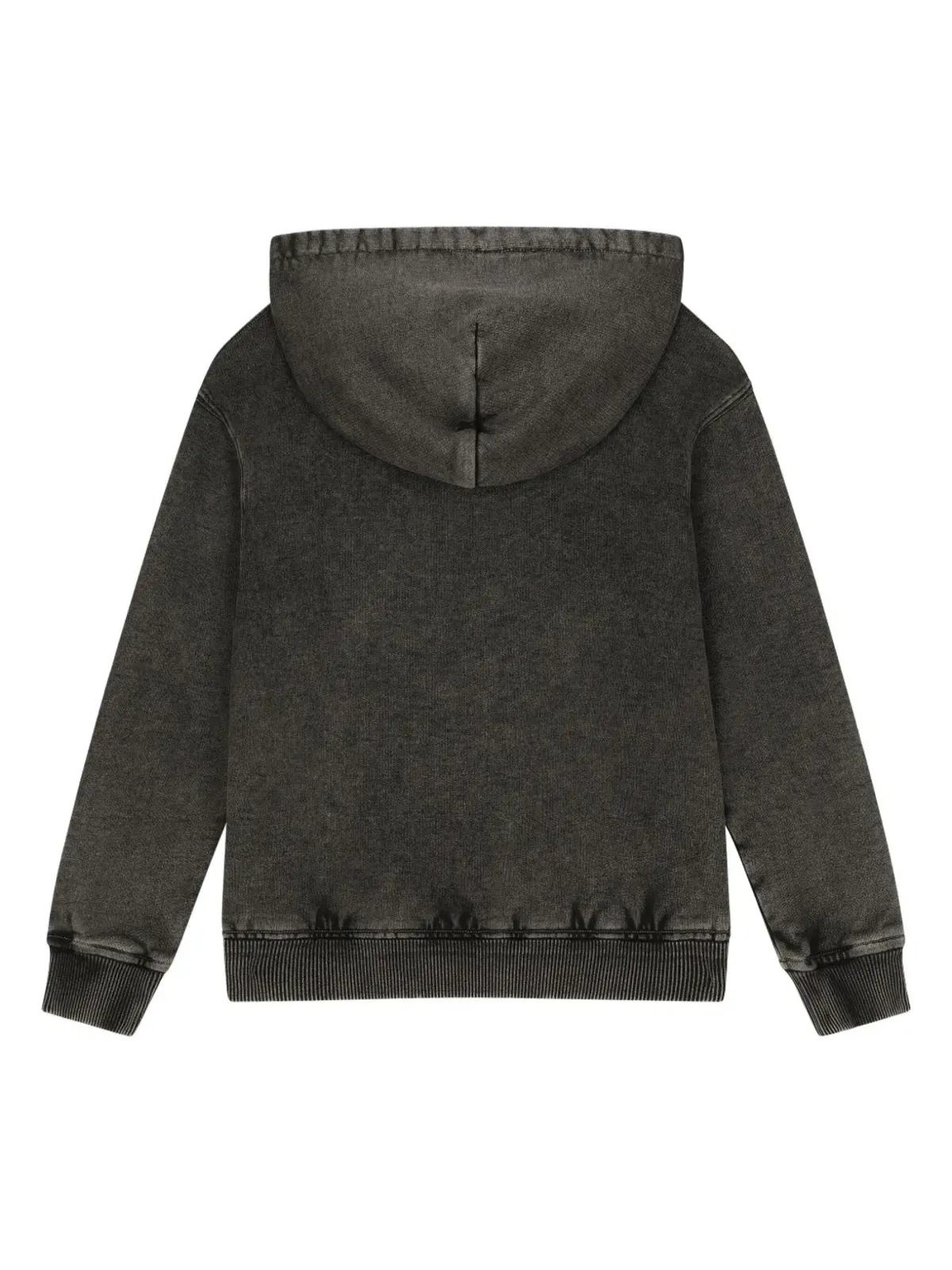 Dolce & Gabbana Kids ロゴ刺繍入り ウォッシュド パーカー - 画像2